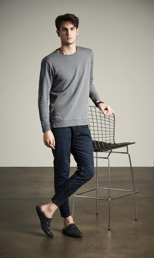 UNISEX LIGHT TERRY CREW