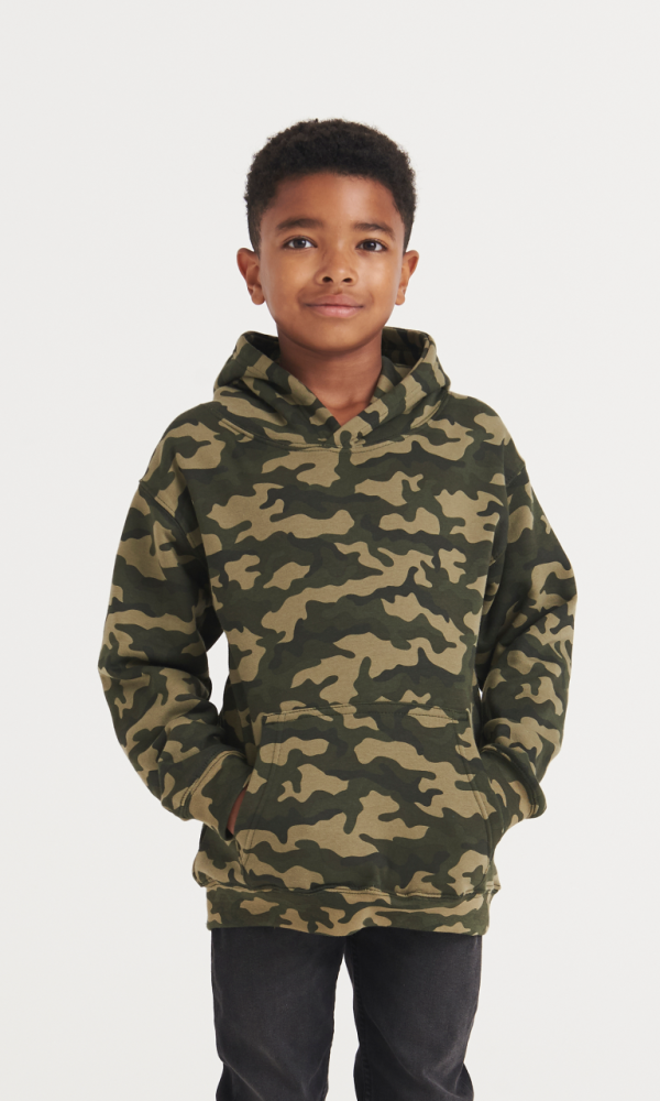 KIDS CAMO HOODIE