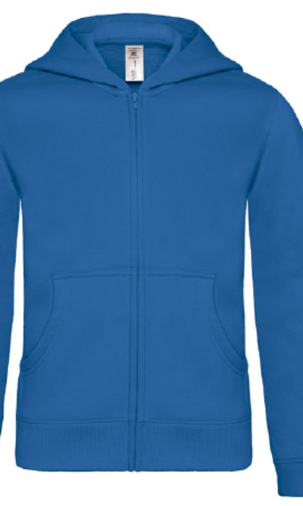 B&C HOODED FULL ZIP /KIDS