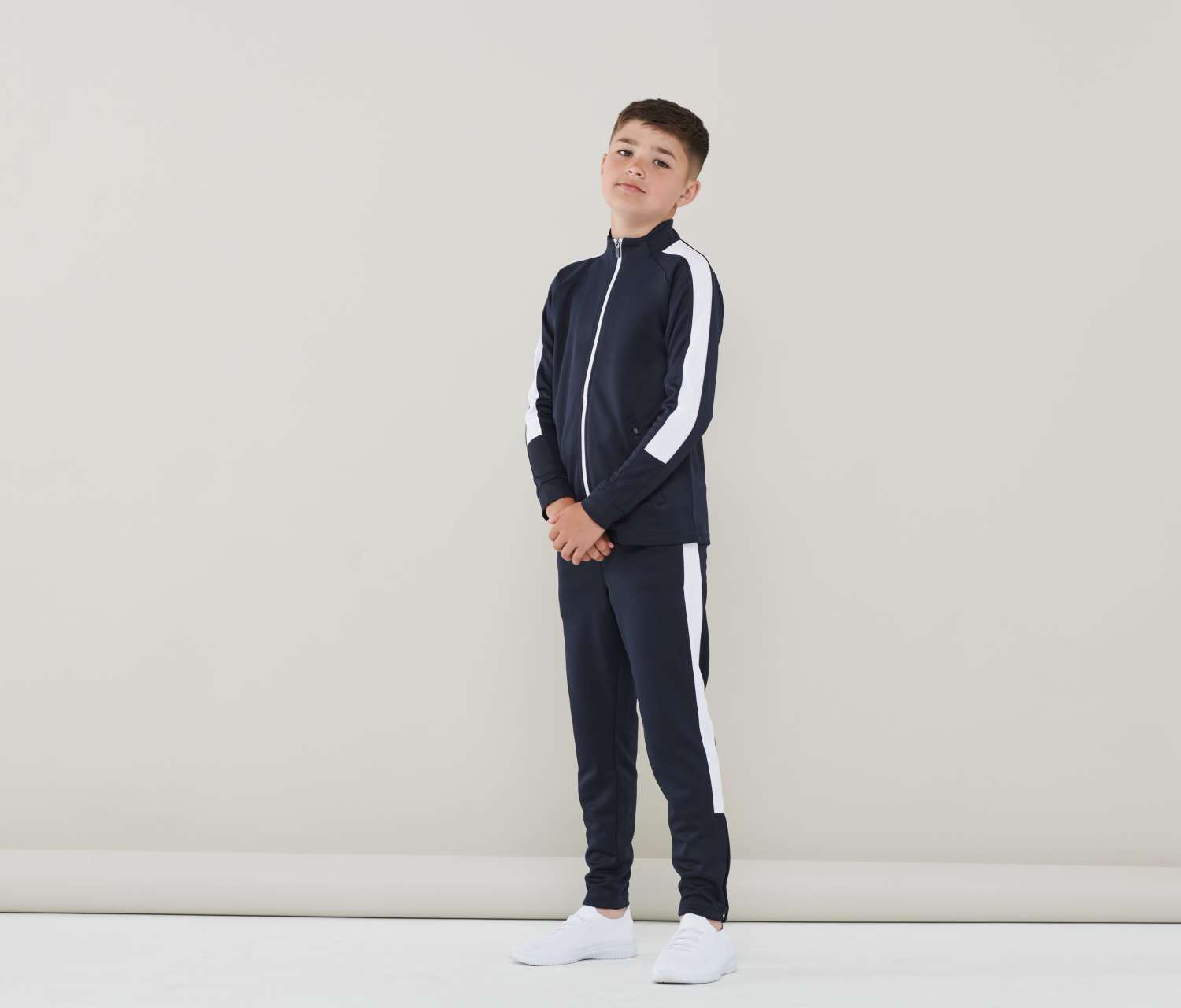 KID'S KNITTED TRACKSUIT PANTS - Slika 5
