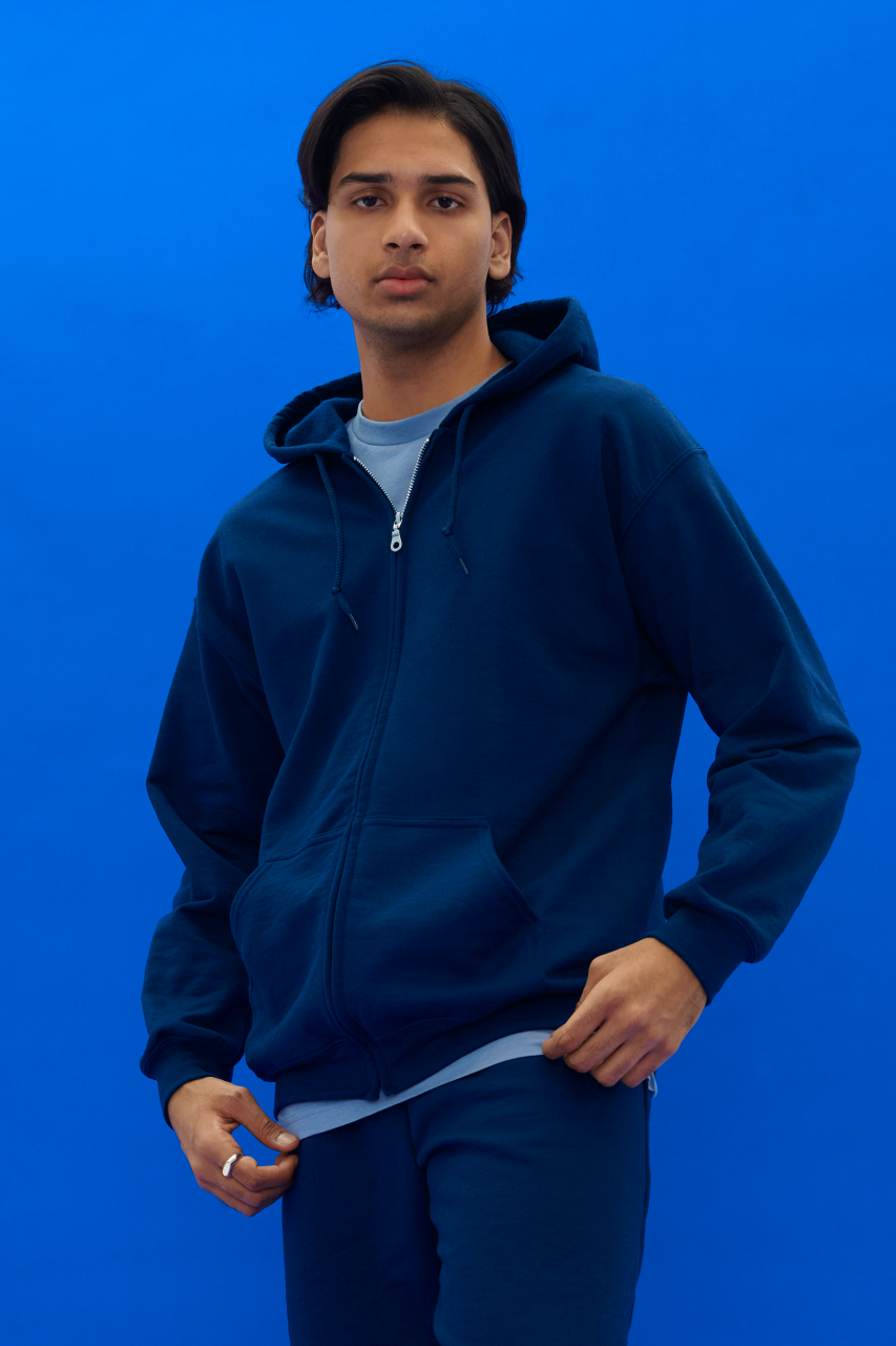 HEAVY BLEND™ ADULT FULL ZIP HOODED SWEATSHIRT - Slika 2