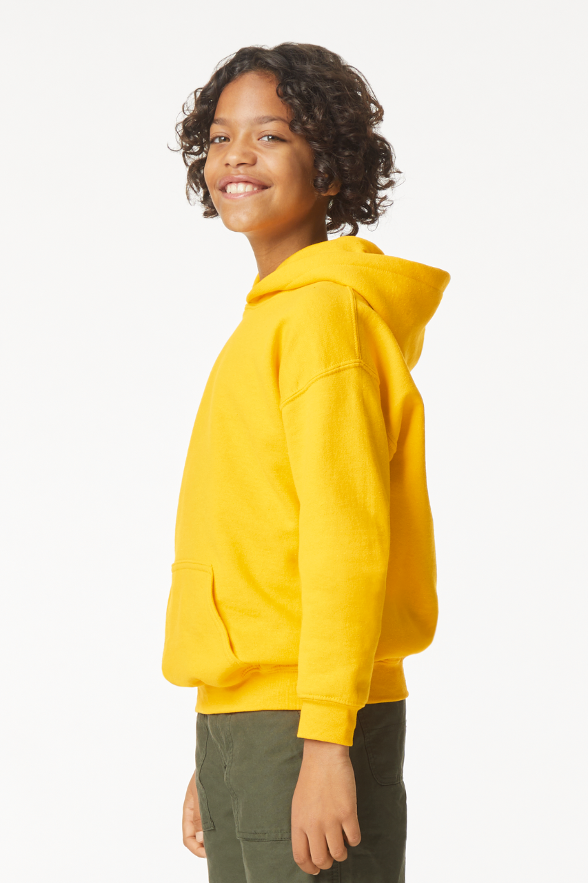 SOFTSTYLE® MIDWEIGHT FLEECE YOUTH HOODIE - Slika 4