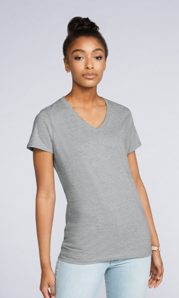 PREMIUM COTTON® LADIES' V-NECK T-SHIRT