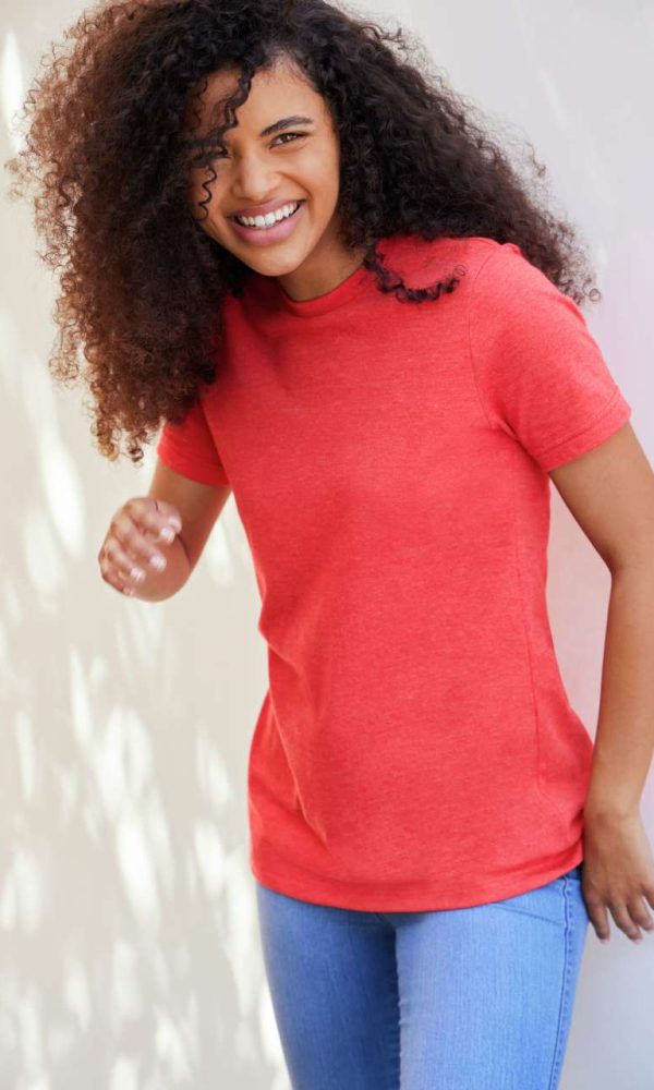 SOFTSTYLE® CVC WOMEN'S T-SHIRT