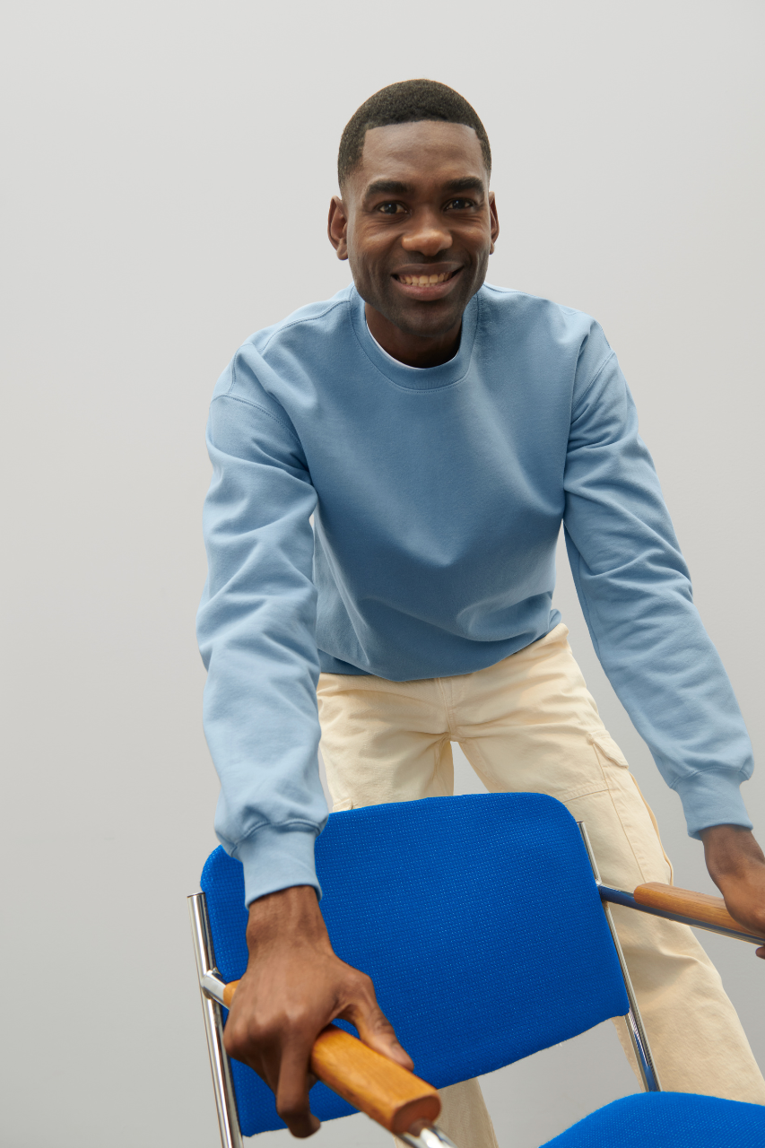 SOFTSTYLE® MIDWEIGHT FLEECE ADULT CREWNECK - Slika 4