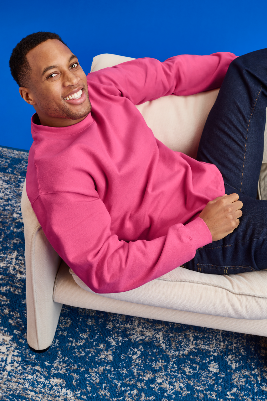 SOFTSTYLE® MIDWEIGHT FLEECE ADULT CREWNECK - Slika 6