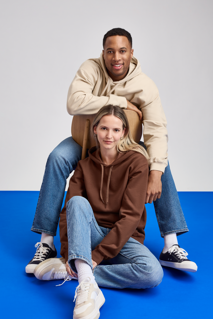 SOFTSTYLE® MIDWEIGHT FLEECE ADULT HOODIE - Slika 5