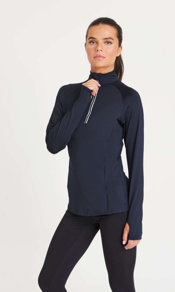 WOMEN'S COOL FLEX 1/2 ZIP TOP