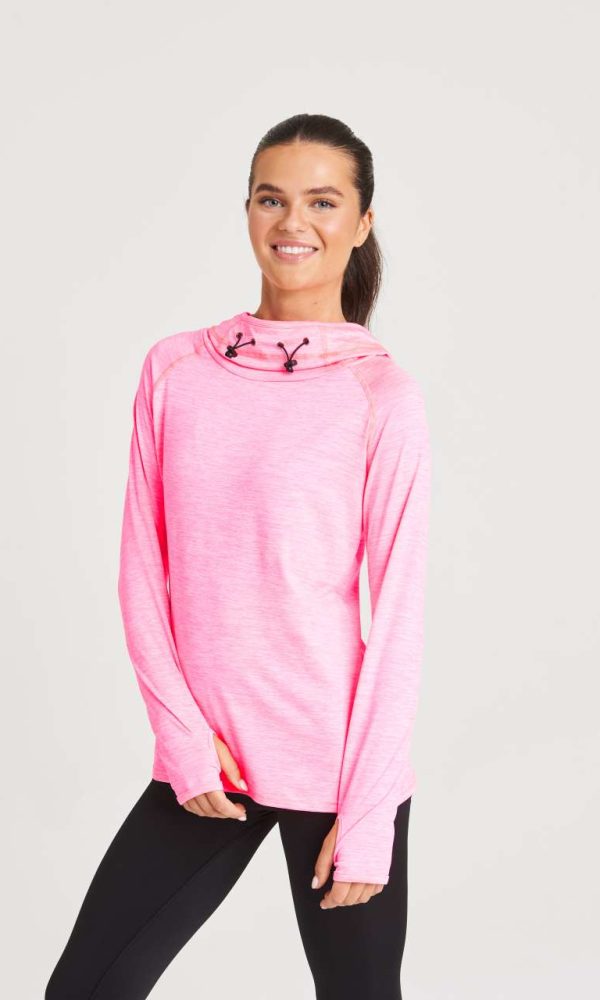 WOMEN'S COOL COWL NECK TOP