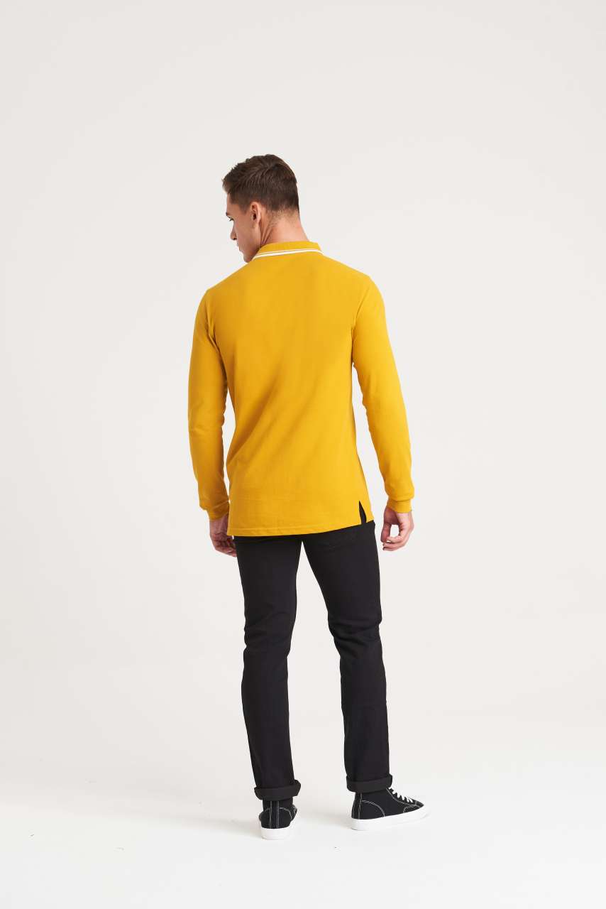 LONG SLEEVE TIPPED 100 POLO - Slika 6