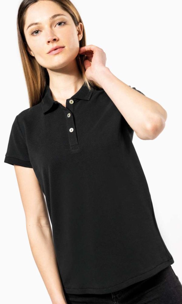 LADIES' SUPIMA® SHORT SLEEVE POLO SHIRT