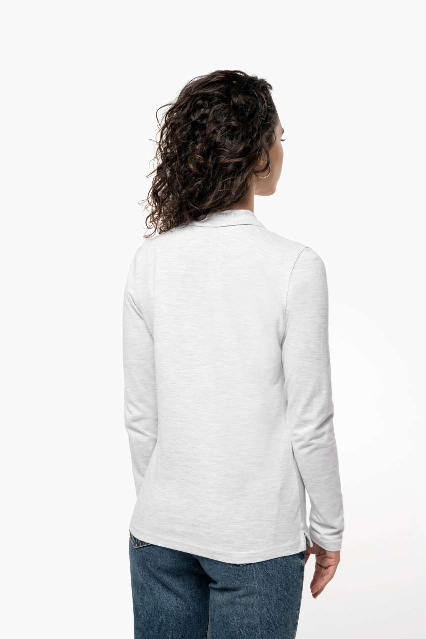 LADIES' LONG-SLEEVED POLO SHIRT - Slika 2