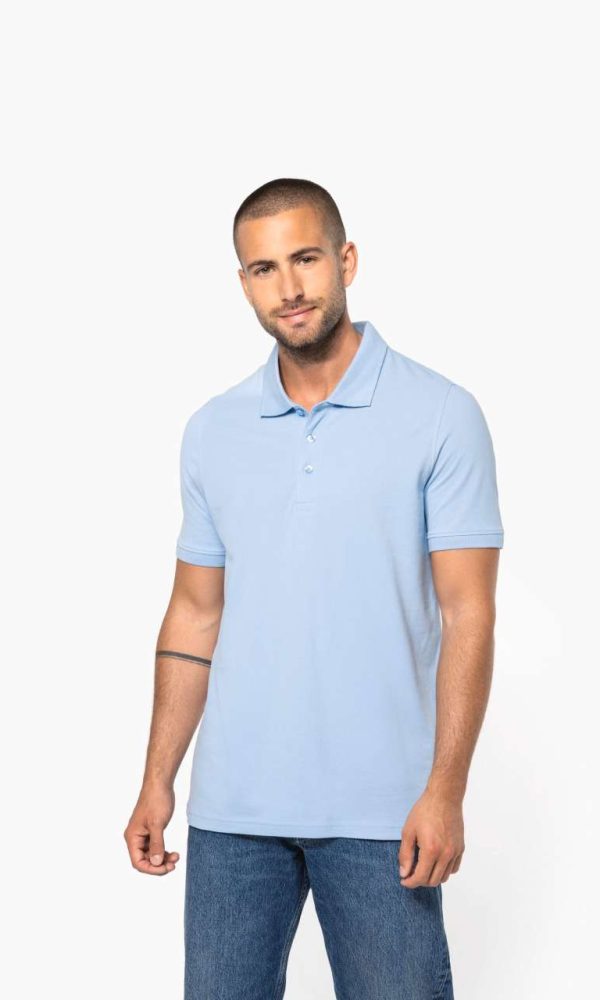 MEN'S SHORT-SLEEVED PIQUÉ POLO SHIRT