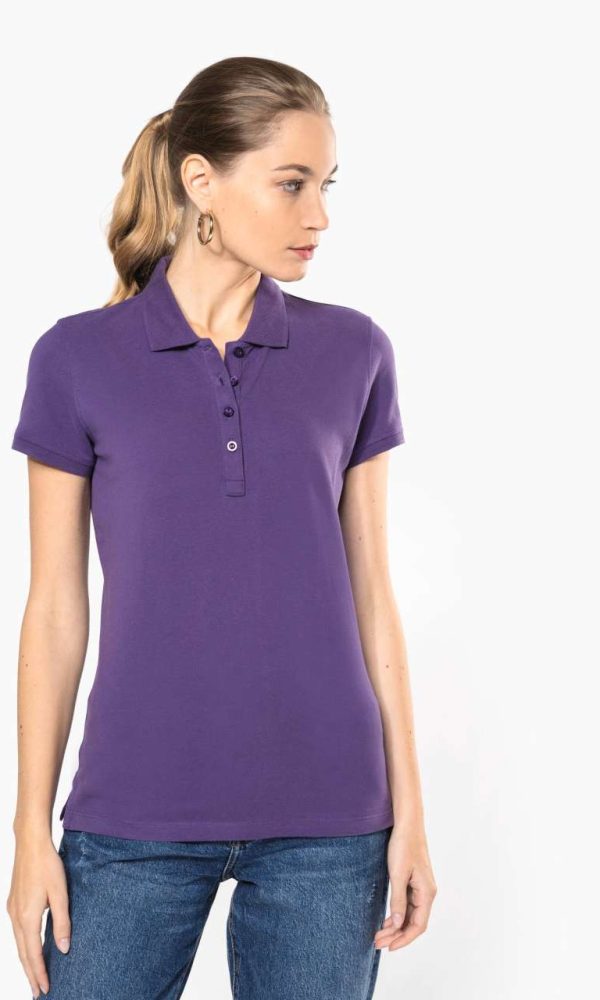 LADIES’ SHORT-SLEEVED PIQUÉ POLO SHIRT