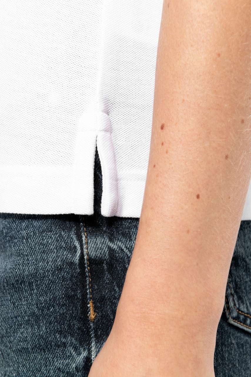 LADIE'S SHORT-SLEEVED POLOSHIRT WITH CONTRASTING PIPING - Slika 7