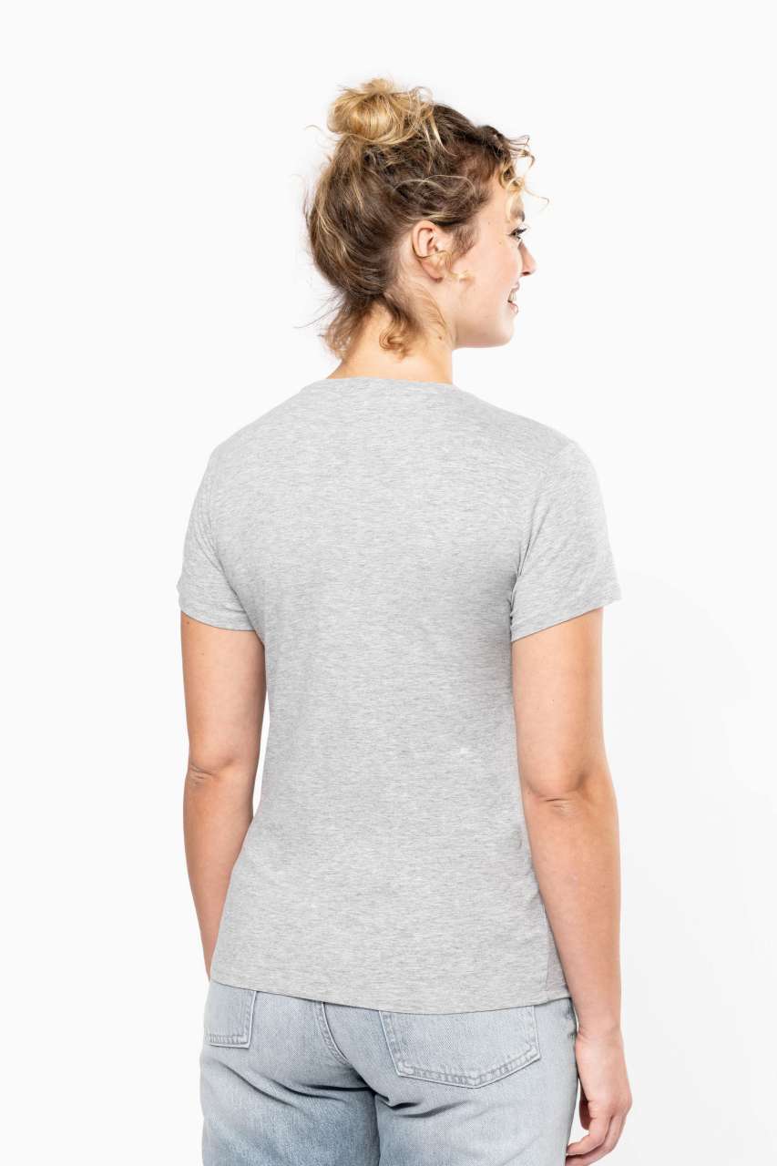 LADIES' SHORT-SLEEVED V-NECK T-SHIRT - Slika 2