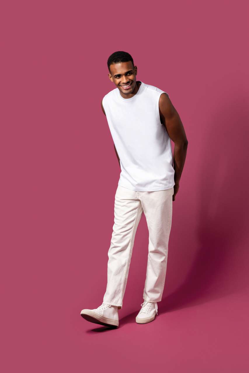 ECO-FRIENDLY MEN SLEEVELESS T-SHIRT - Slika 2