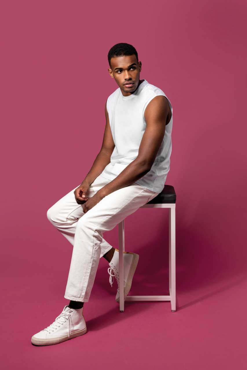 ECO-FRIENDLY MEN SLEEVELESS T-SHIRT - Slika 4