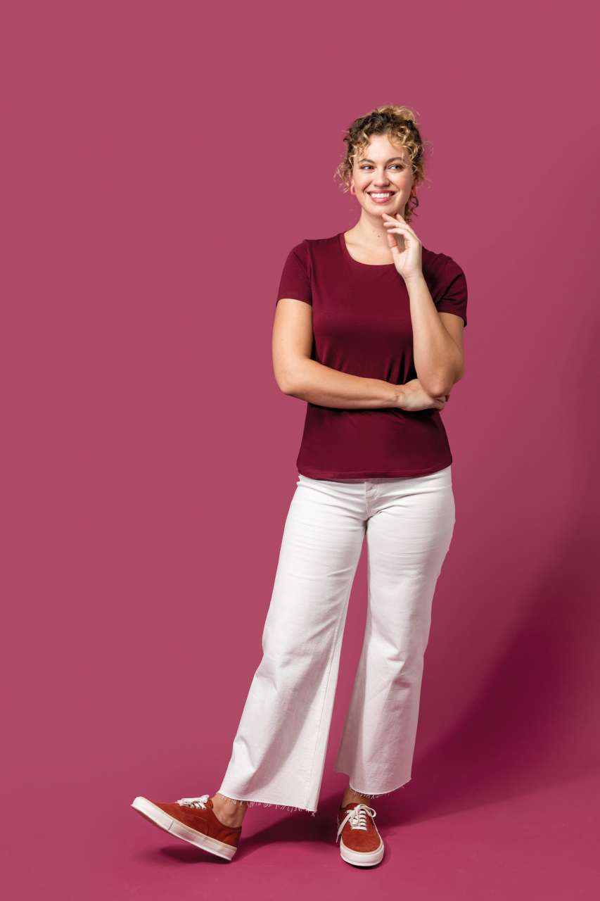 LADIES' BIO150IC CREW NECK T-SHIRT - Slika 4