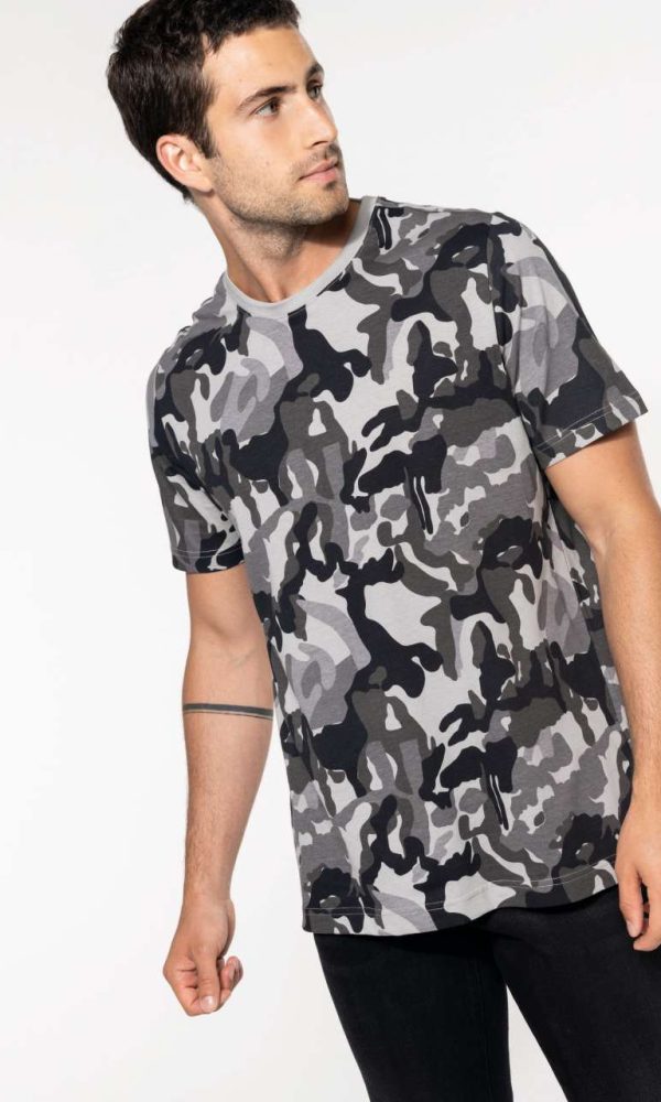 MEN'S SHORT-SLEEVED CAMO T-SHIRT