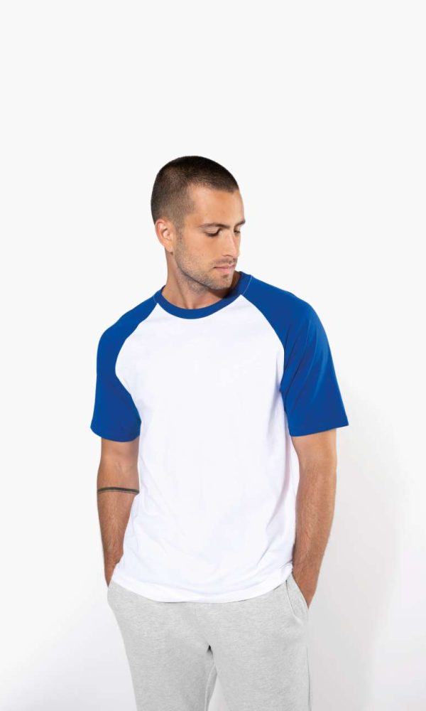 BASEBALL - SHORT-SLEEVED TWO-TONE T-SHIRT