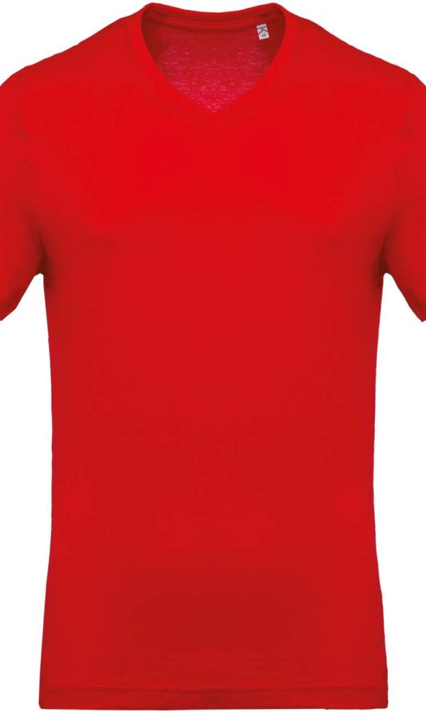 MEN'S SHORT-SLEEVED V-NECK T-SHIRT