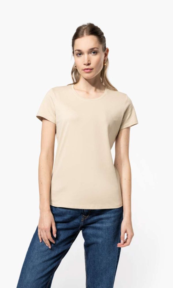 LADIES' SHORT SLEEVE CREW NECK T-SHIRT