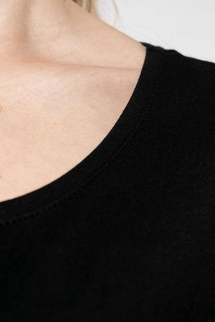 LADIES’ BOAT NECK SHORT-SLEEVED T-SHIRT - Slika 4