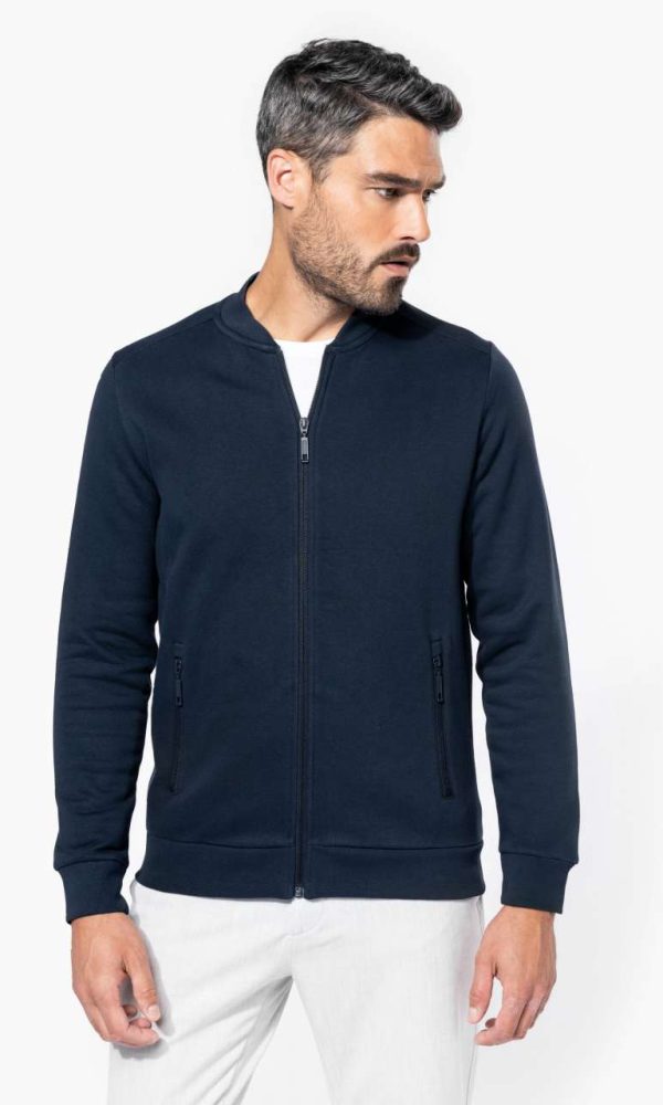 FULL ZIP FLEECE SWEATSHIRT