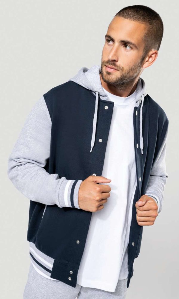 UNISEX TEDDY JACKET WITH HOOD