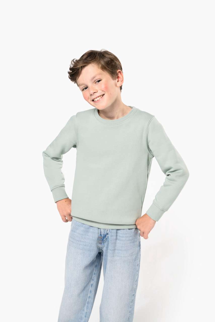 KIDS' ECO-FRIENDLY CREW NECK SWEATSHIRT - Slika 5