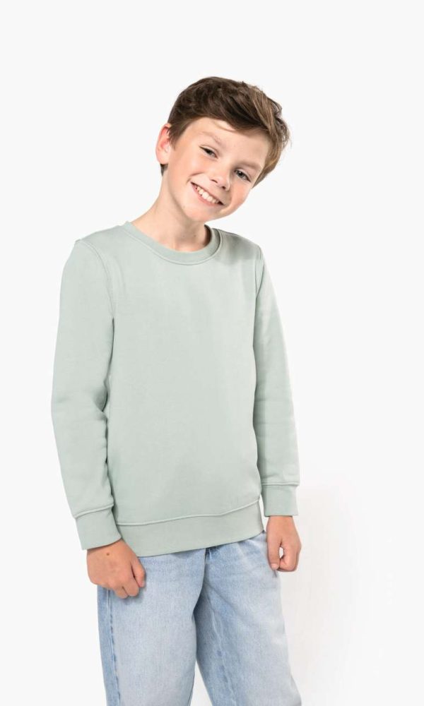 KIDS' ECO-FRIENDLY CREW NECK SWEATSHIRT
