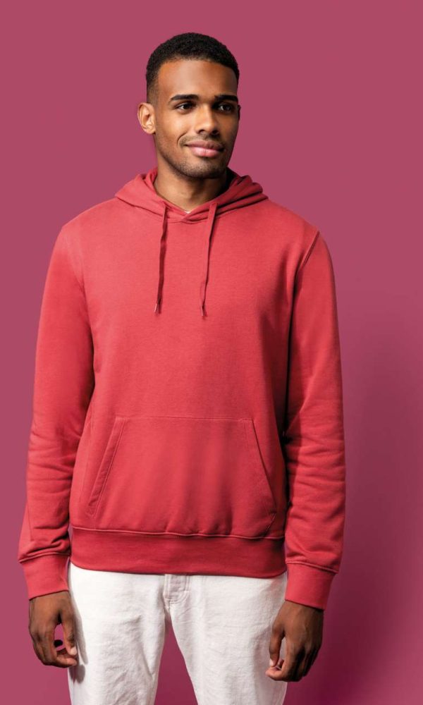 MEN'S ECO-FRIENDLY HOODED SWEATSHIRT
