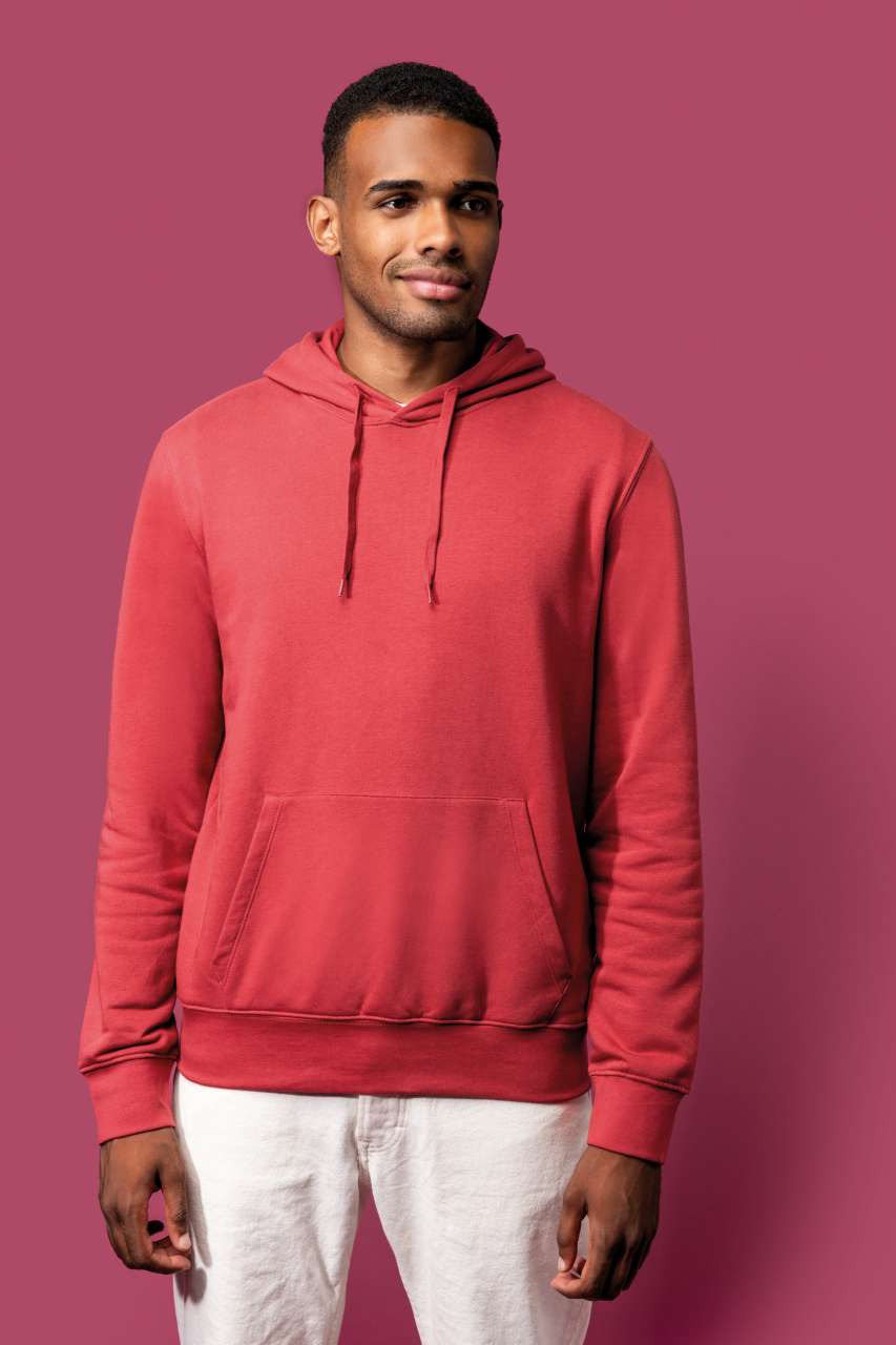 MEN'S ECO-FRIENDLY HOODED SWEATSHIRT