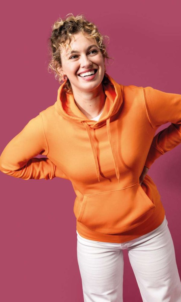 LADIES' ECO-FRIENDLY HOODED SWEATSHIRT