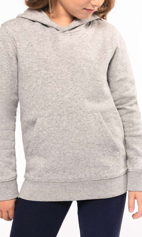 KIDS' ECO-FRIENDLY HOODED SWEATSHIRT
