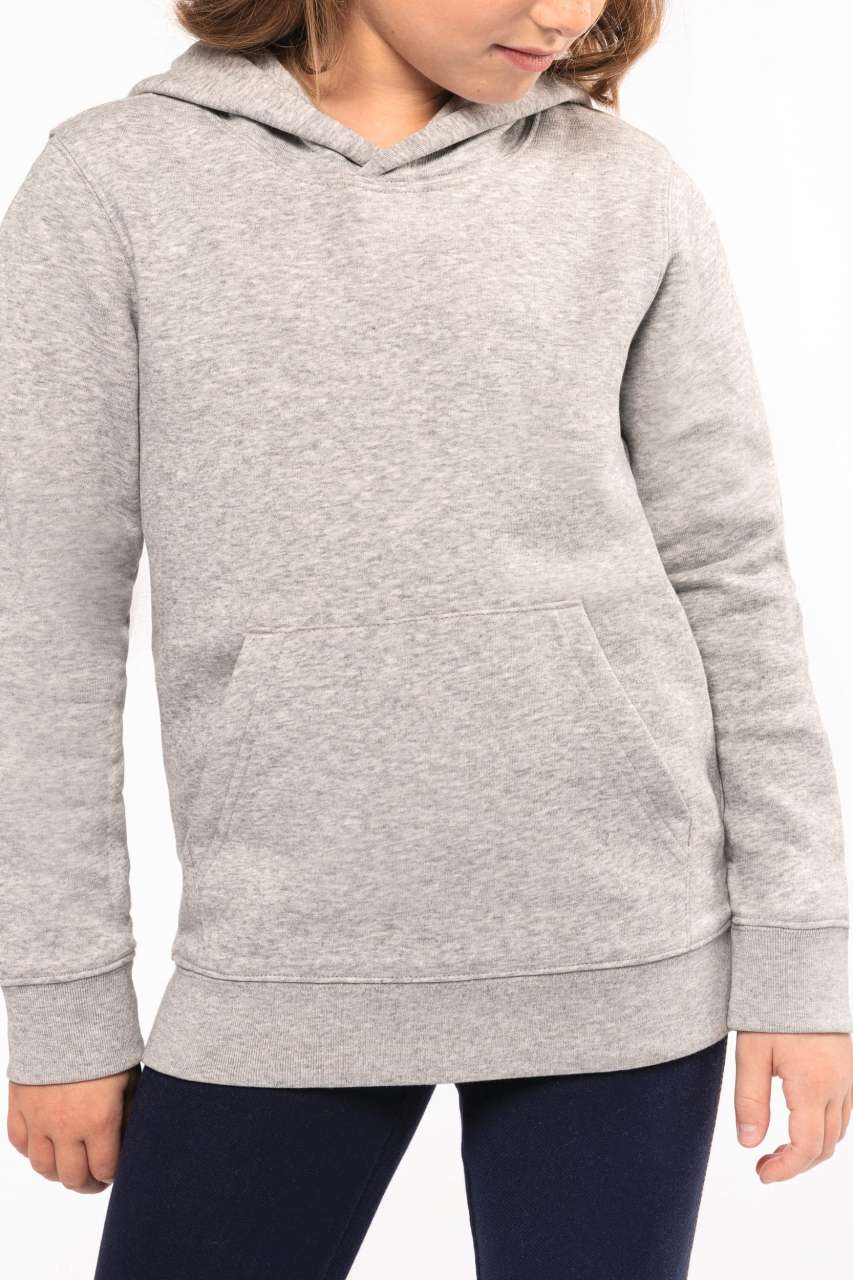 KIDS' ECO-FRIENDLY HOODED SWEATSHIRT