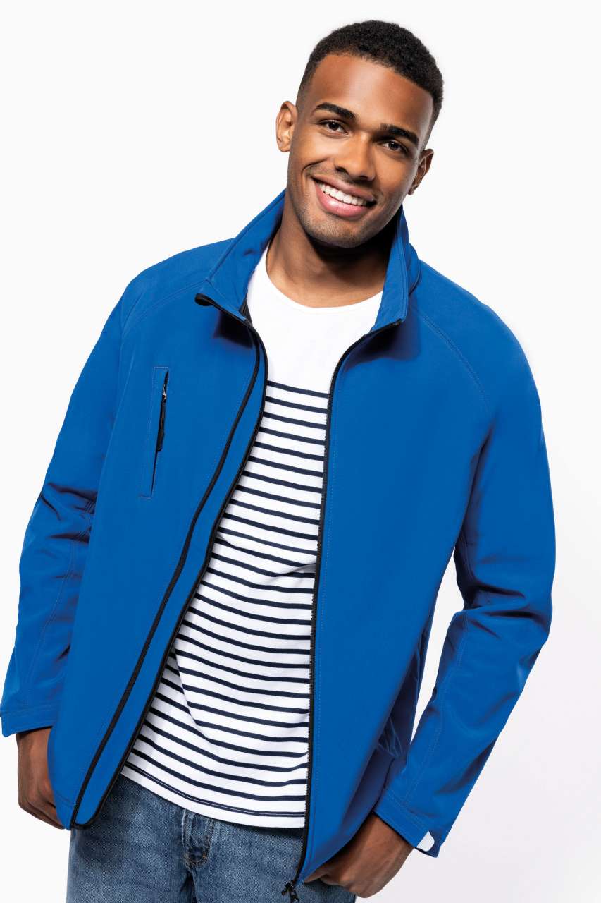 MEN'S DETACHABLE HOODED SOFTSHELL JACKET - Slika 4