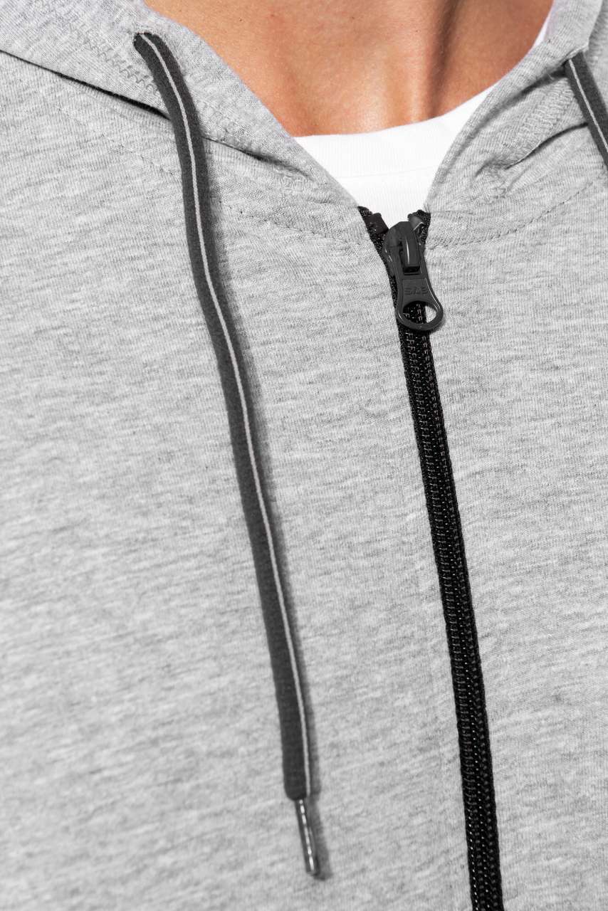 LIGHTWEIGHT COTTON HOODED SWEATSHIRT - Slika 4