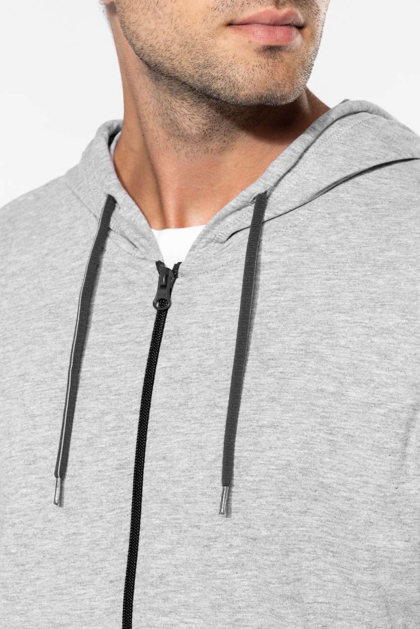 LIGHTWEIGHT COTTON HOODED SWEATSHIRT - Slika 5