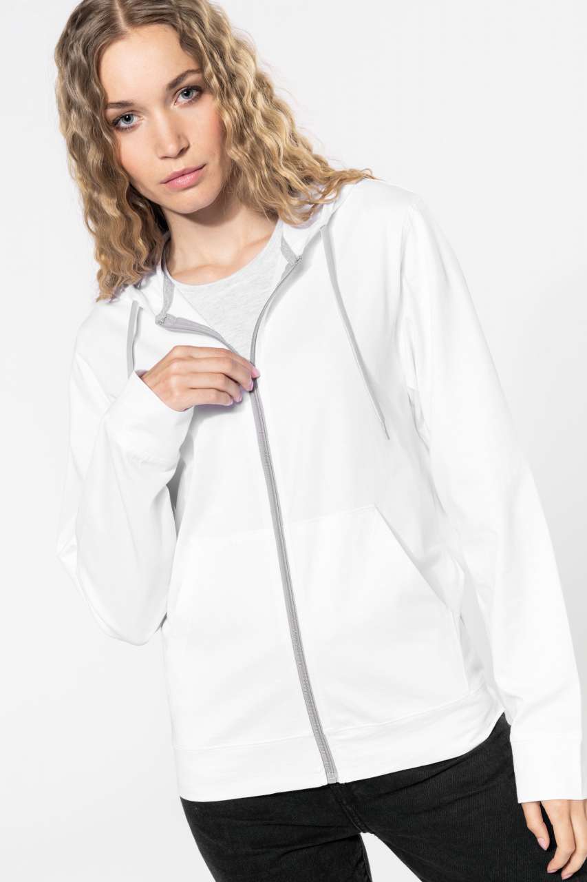 LIGHTWEIGHT COTTON HOODED SWEATSHIRT - Slika 7