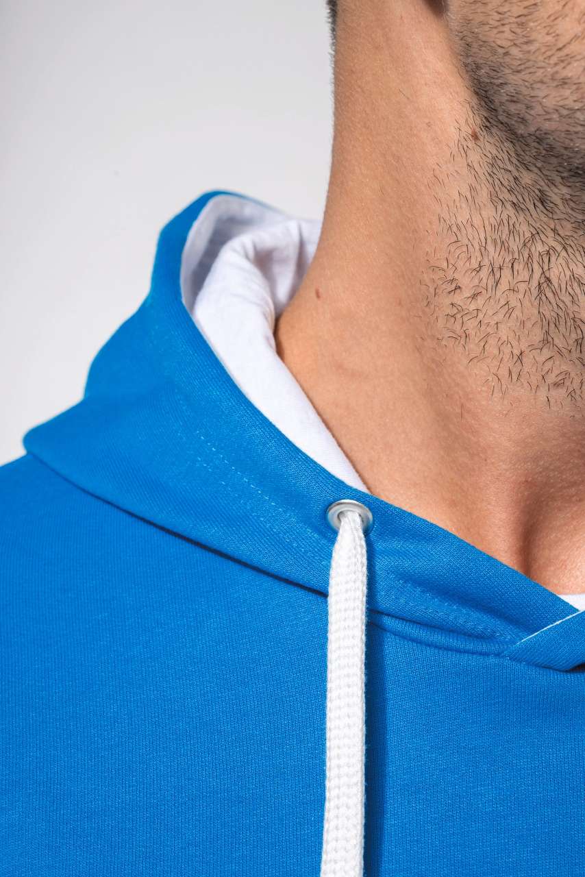 MEN'S CONTRAST HOODED SWEATSHIRT - Slika 9