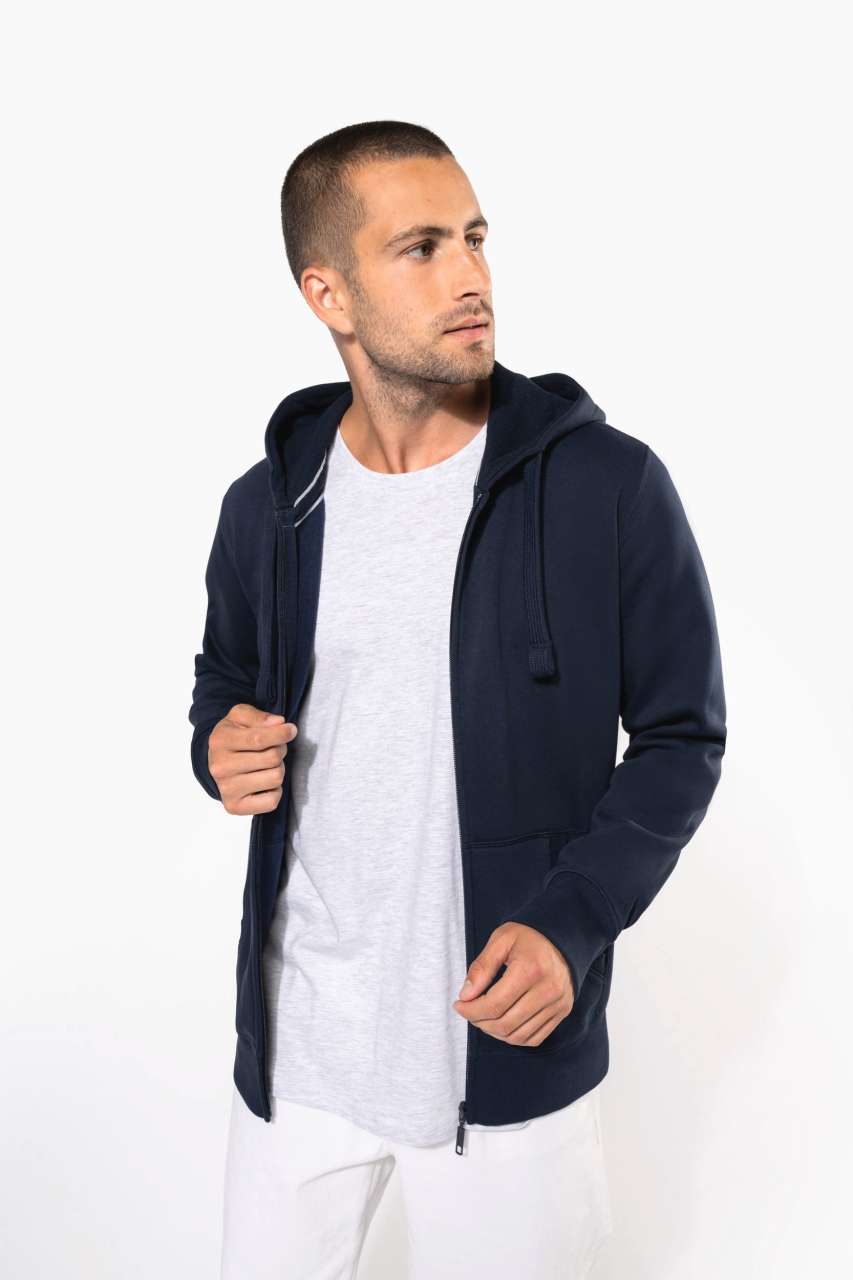 MEN'S FULL ZIP HOODED SWEATSHIRT - Slika 4