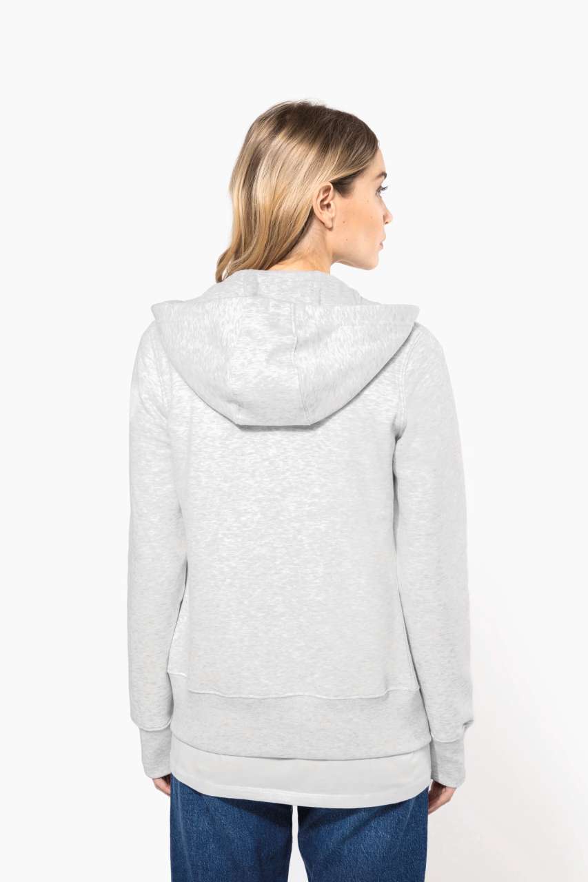 LADIES' FULL ZIP HOODED SWEATSHIRT - Slika 3