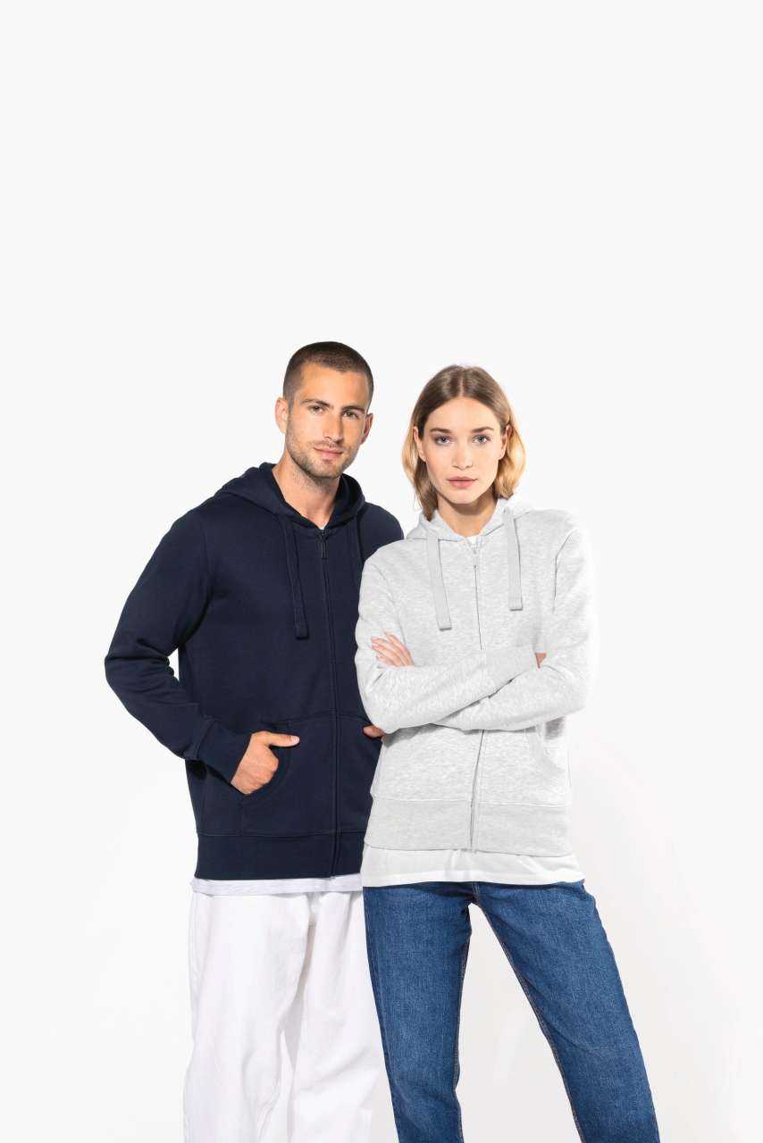 LADIES' FULL ZIP HOODED SWEATSHIRT - Slika 7