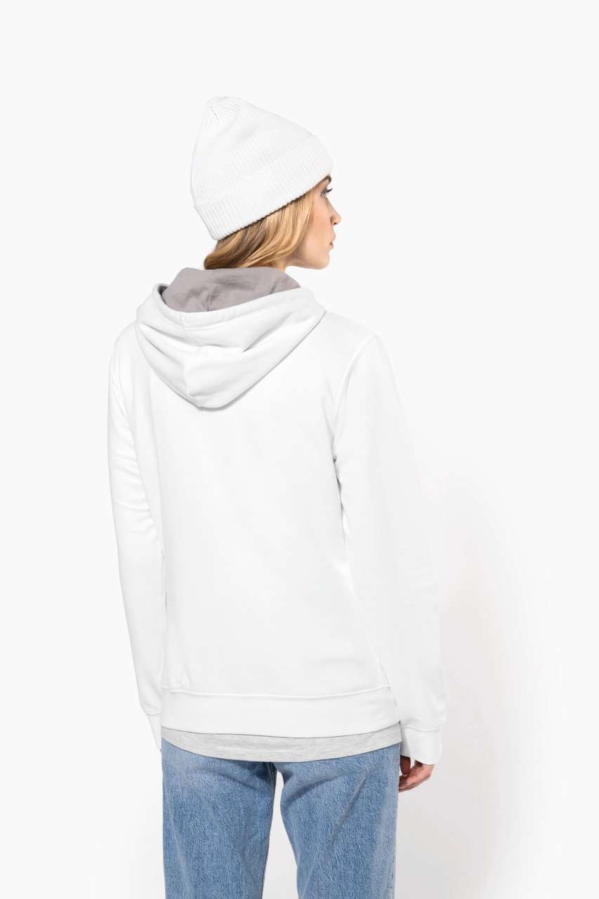 LADIES’ CONTRAST HOODED SWEATSHIRT - Slika 3