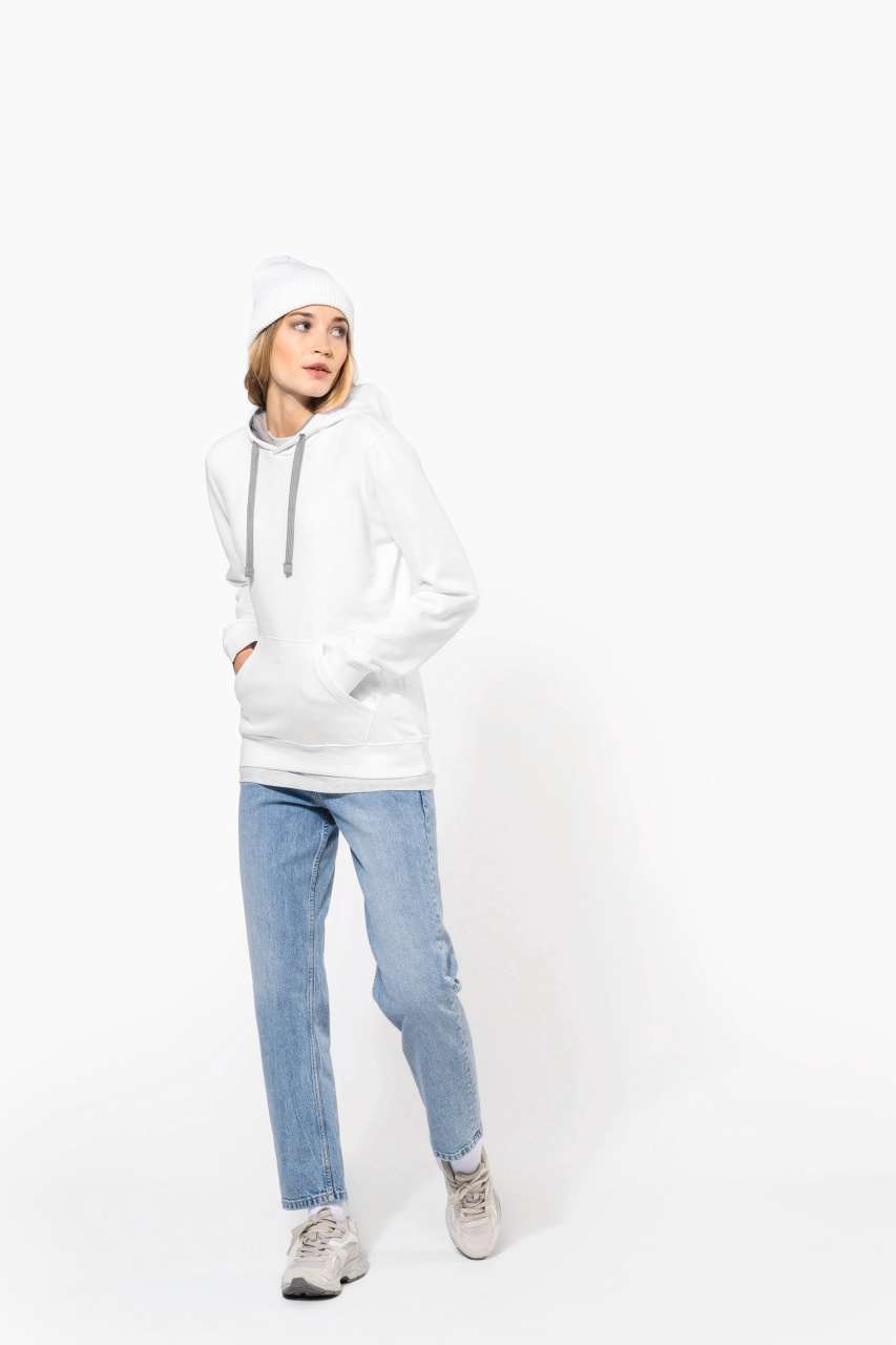 LADIES’ CONTRAST HOODED SWEATSHIRT - Slika 4