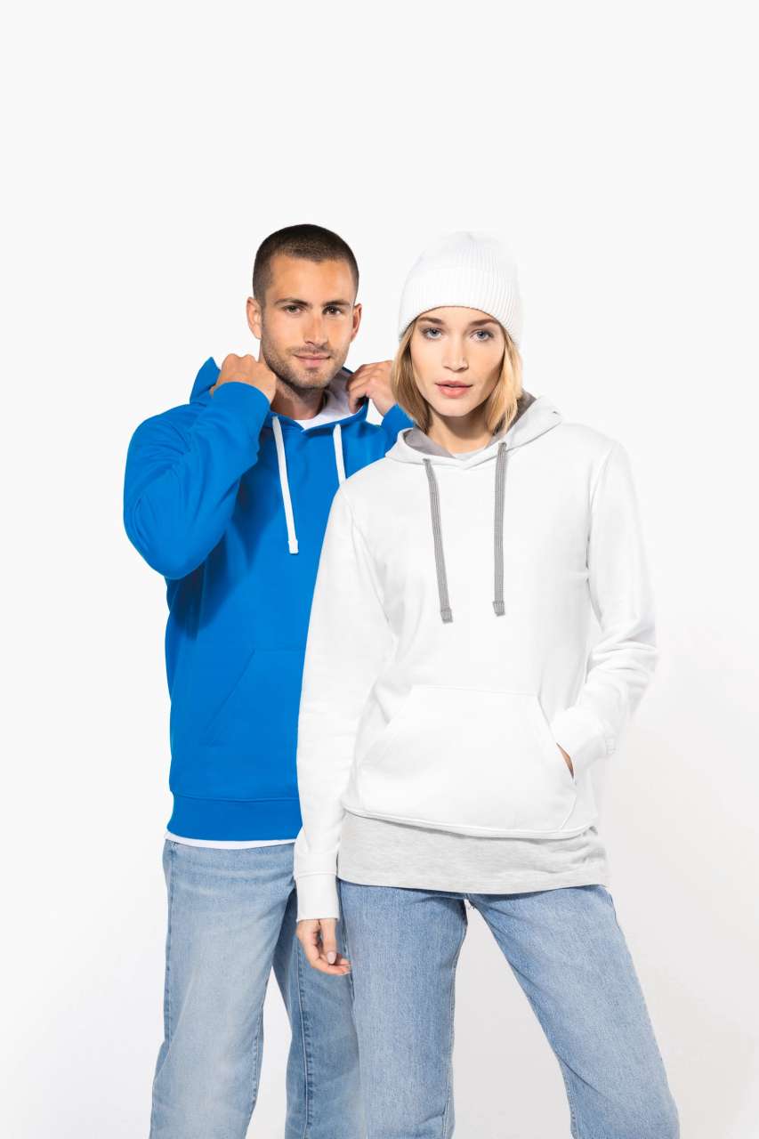 LADIES’ CONTRAST HOODED SWEATSHIRT - Slika 5