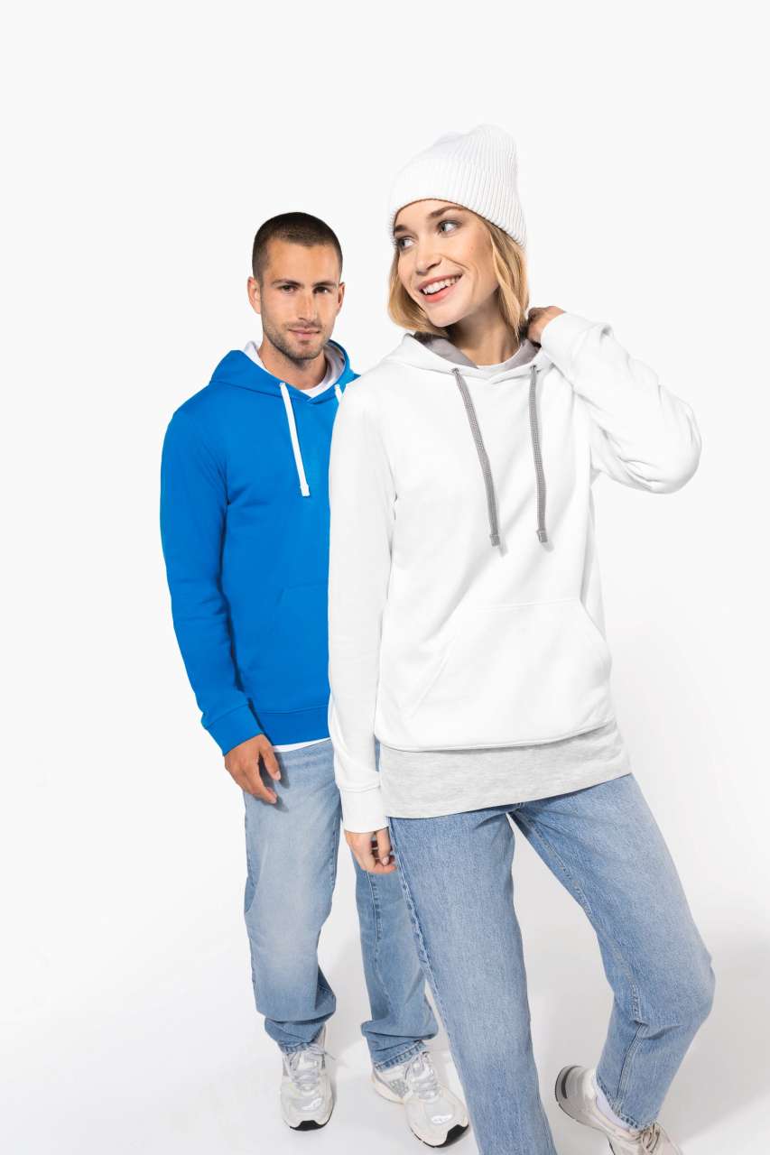 LADIES’ CONTRAST HOODED SWEATSHIRT - Slika 6
