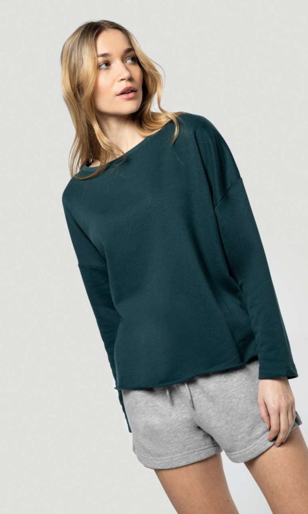 LADIES' OVERSIZED SWEATSHIRT